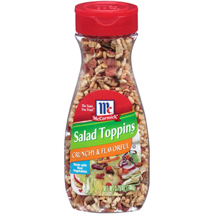 McCormick Salad Toppins, Crunchy & Flavorful, 3.75 oz (2 Pack)