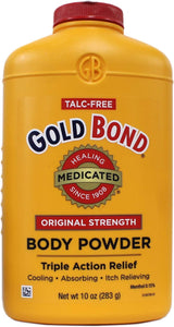 Gold Bond Body Powder Medicated 10 oz ( Pack of 2)