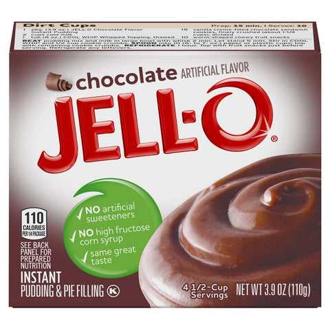 Image of JELLO Instant Chocolate Pudding Mix (3.9oz Boxes, Pack of 6)