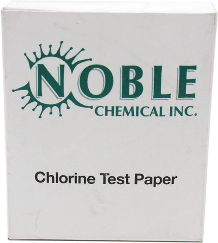 Noble Chemical CM-240 Chlorine Test Paper Dispenser - 10-200ppm