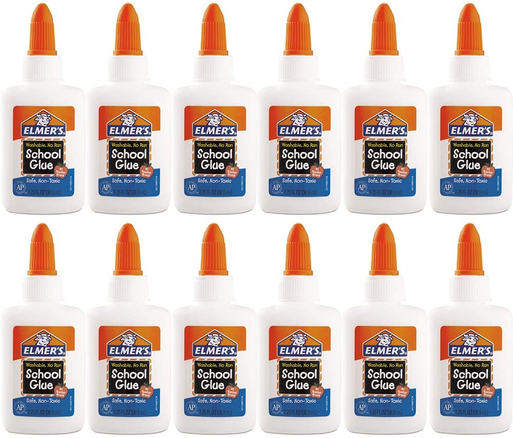 Elmer's Washable No-Run School Glue,