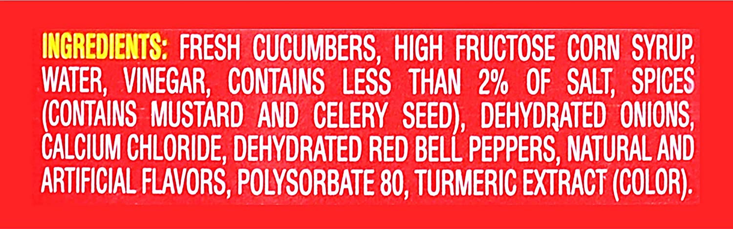 Famous Dave's Pickles