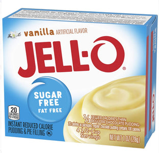 Jell-O Vanilla Sugar-free Instant Pudding & Pie Filling (3-pack)