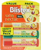 Blistex Satin Nectar Lip Moisturizer Variety Value Pack 0.15 Ounce Each