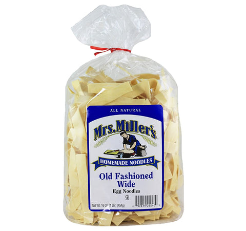 Image of Mrs. Miller's Old Fashioned Wide Noodles 16oz. Bag