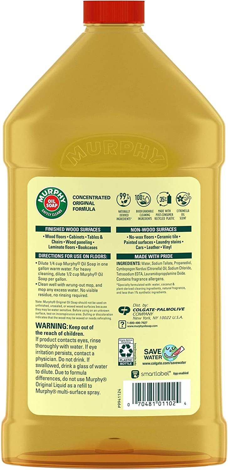 Murphy Original Concentrated Wood Floor Cleaner, 32oz