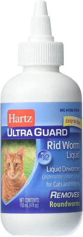 Image of Hartz UltraGuard Rid Worm Liquid for Cats
