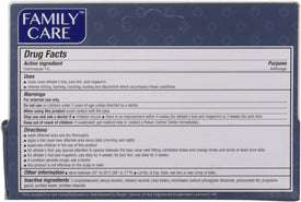 2 Pk. Family Care 831527005052-1 Clotrimazole Anti-Fungal Cream, 1% USP