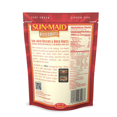 Image of Sun-Maid Pitted Dates, 8-Ounce-