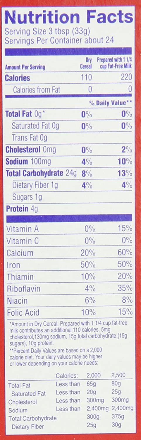 Cream of Wheat, Original Stove Top, 2.5 Minutes, 28 Ounce Boxes (Pack of 4)