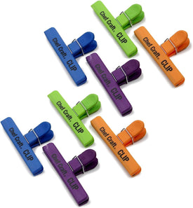Chef Craft Large Chip Clip Set, Pack of 8