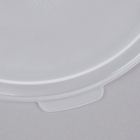 Image of Cambro RFS2PP190 2 Qt. Translucent Round Storage Container with RFSC2PP190 Translucent Lid