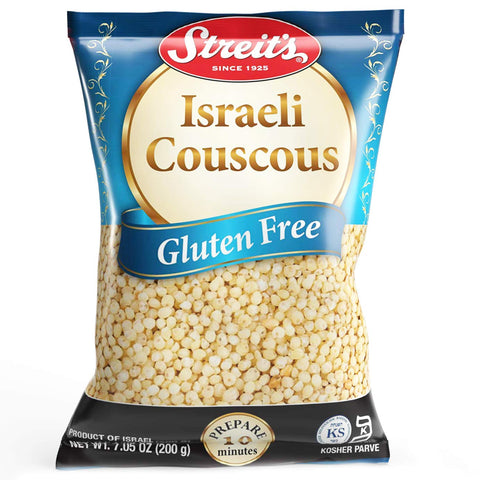 Image of Streits Gluten Free Israeli Couscous, Kosher for Passover, 7.05 Oz Bag