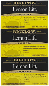 Bigelow Lemon Lift Tea Bags - 20 ct - 3 pk