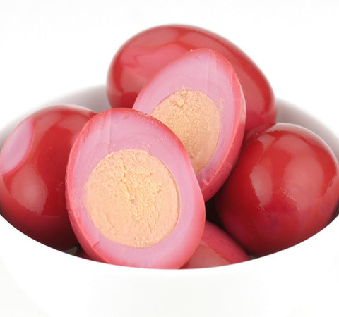 Image of Jake and Amos Red Beet Pickled Eggs, 32 Oz. Jar
