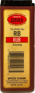 Szeged Seasoning Rib Rub, 5 Ounce Tin