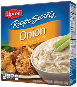 (Pack of 4) Lipton Recipe Secrets Onion Recipe Soup & Dip Mix, 2.0 oz each