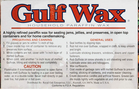 Royal Oak 203-060-005 Gulfwax Household Paraffin Wax-GULFWAX PARAFFIN