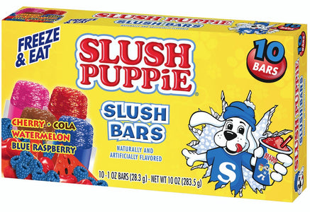 Slush Puppie Slush Bars, Assorted Flavors