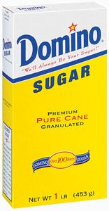 Domino, Granulated White Sugar, 1 lb