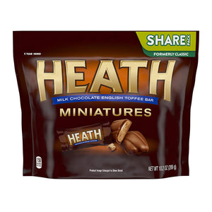 HEATH Toffee Bar Miniatures Classic Bag, 10.2 Ounce - 2 Pack