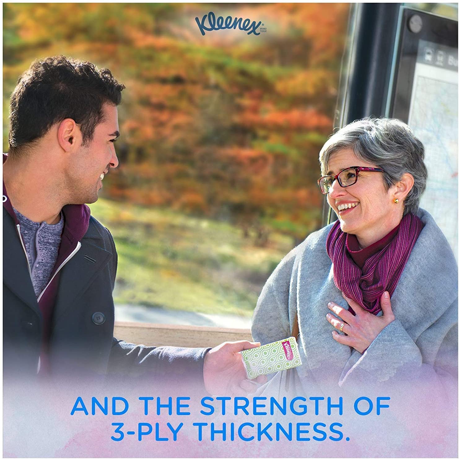 KCC46651 - Kleenex Go Packs Facial Tissues