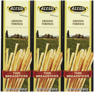 Alessi Thin Breadsticks, 3 oz