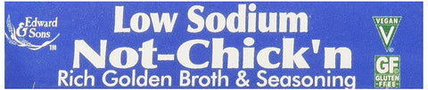 Image of Edward & Sons Low Sodium Not Chicken Bouillon Cubes, 2.5 oz