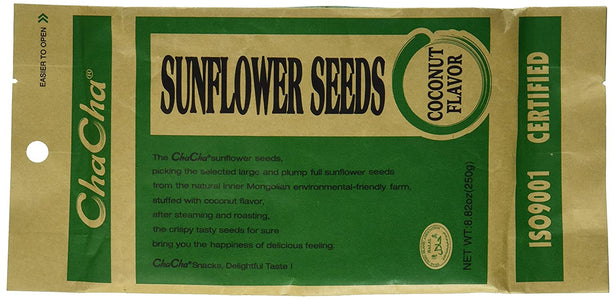 Chacha Sunflower Roasted and Salted Seeds