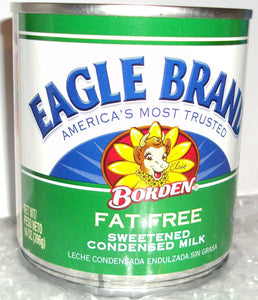 Borden, Eagle Brand, Condensed Milk, Fat Free, 14oz Can (Pack of 4)