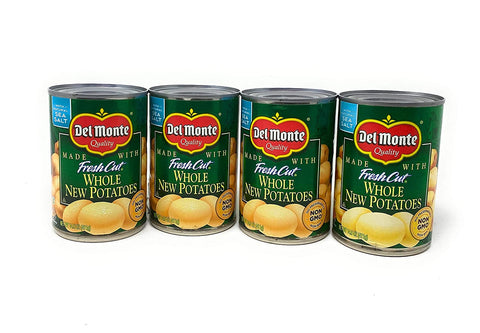Image of Del Monte Fresh Cut Whole New Potatoes 14.5 oz ~ 4 pack