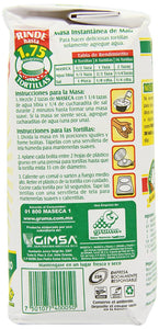 White Maseca Corn Flour 1 Kg (Pack of 2)