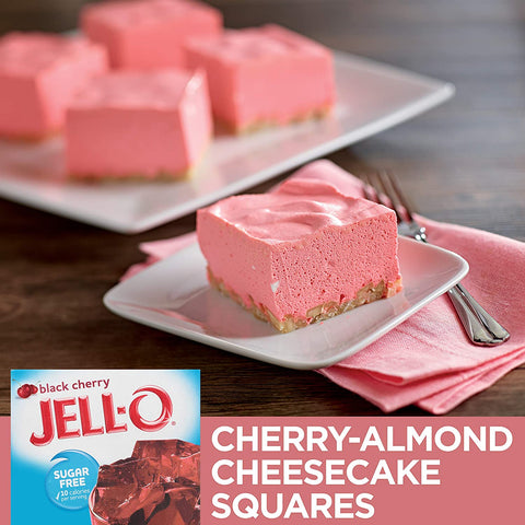 Image of JELL-O Black Cherry Gelatin Dessert Mix