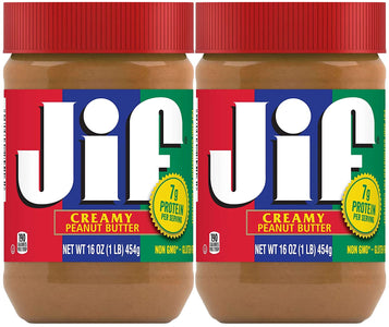 JIF Creamy Peanut Butter 16 oz. 2 Pack