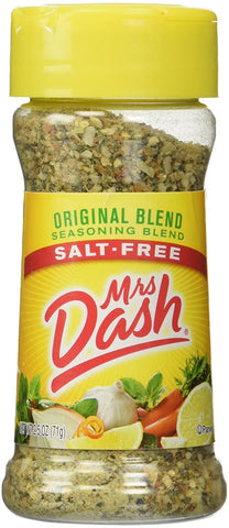 Image of Mrs. Dash ORIGINAL BLEND Salt-Free Seasoning 2.5oz (2-pack)