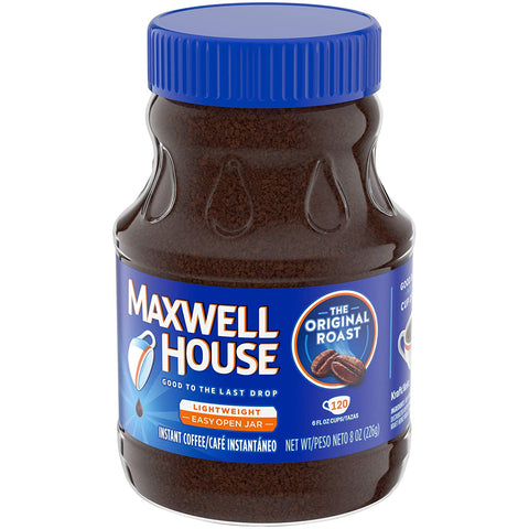 Image of Maxwell House Original Roast Instant Coffee (8 oz Jars, Pack of 3)