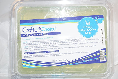 Crafters Choice Aloe Vera & Olive Oil Melt and Pour Soap Base