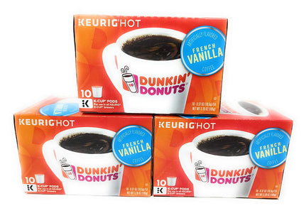 Dunkin' Donuts K-Cups French Vanilla (Pack of 3)