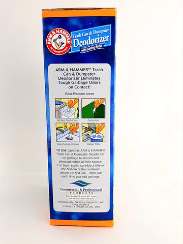 Image of Arm & Hammer 84116 42.6 oz Trash And Dumpster Deodorizer Can