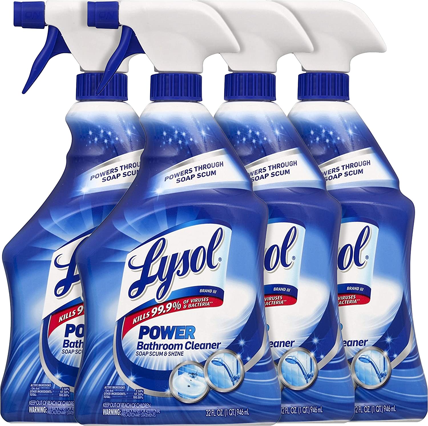 Lysol Power Bathroom Cleaner Spray