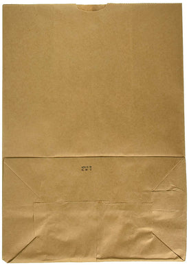 Duro Heavy Duty Kraft Brown Paper Barrel Sack Bag, 57 Lbs Basis Weight, 12 x 7 x 17, 25 Ct/Pack, 25 Pack