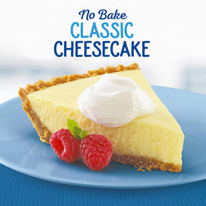 Jell-O No Bake Classic Cheesecake Dessert Kit (11.1 oz Boxes, Pack of 6)