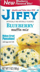 Jiffy, Blueberry Muffin Mix, 7oz Box (Pack of 6)