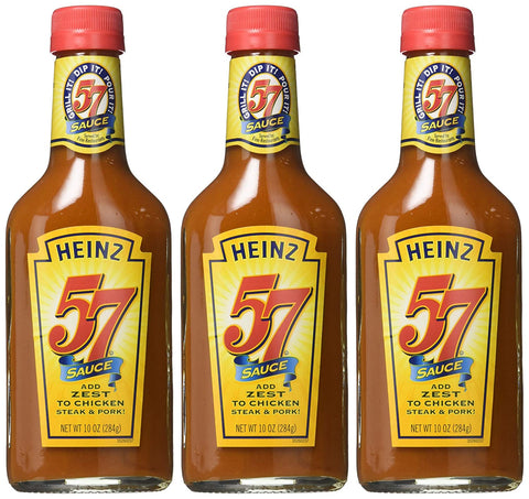 Image of Heinz 57 Sauce, 10 Ounce, (Pack of 3)
