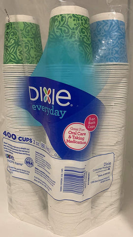 Image of Dixie Everyday Bath Cups - 3oz - 400ct