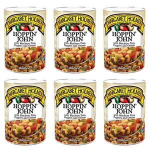 Margaret Holmes Hoppin' John with Blackeye Peas, Tomatoes, Onions & Jalapenos 14.5 Oz (Pack of 6)