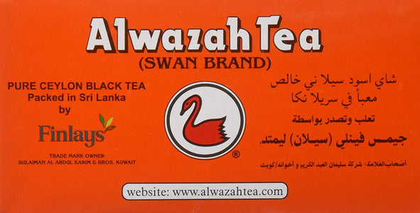 Alwazah Tea, 100% Pure Ceylon, 110-bags Pack of 2- Total of 220 Tea Bags
