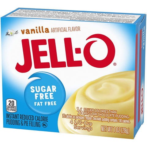 Image of JELL-O Vanilla Instant Pudding & Pie Filling Mix (1 oz Boxes, Pack of 6)