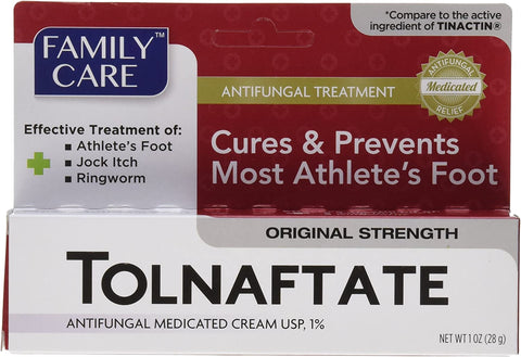 Image of [6 Pack] Tolnaftate Cream USP 1% Antifungal Compare to Tinactin