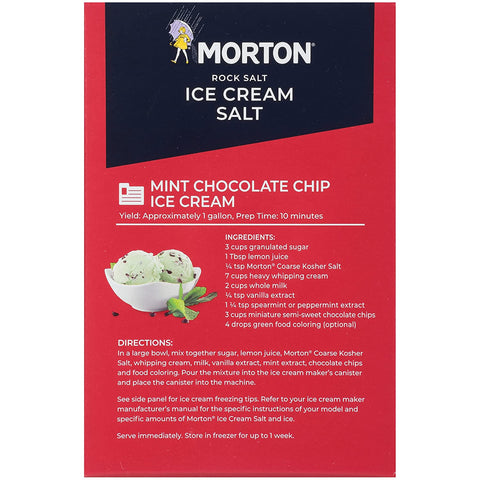 Image of Morton Ice Cream Salt, 4 Pounds